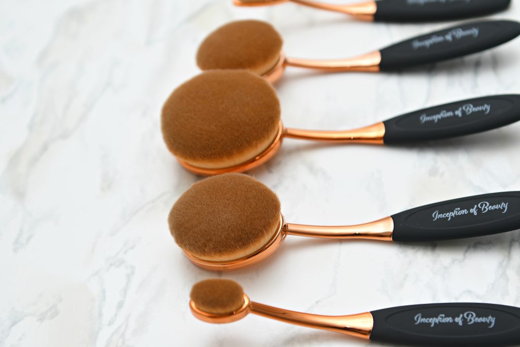 Inception Of Beauty 10pcs Oval Brush