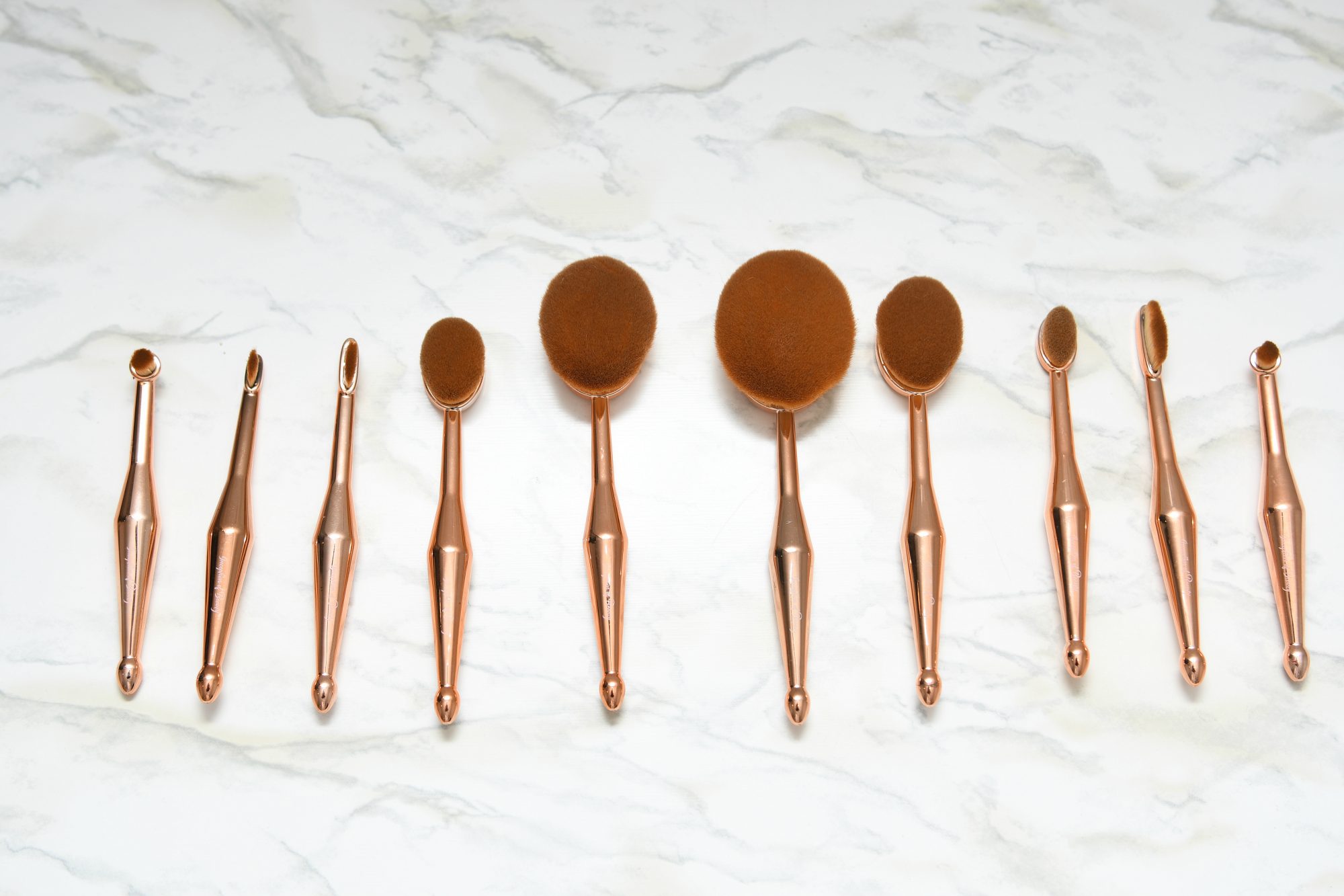 how to clean oval makeup brushes