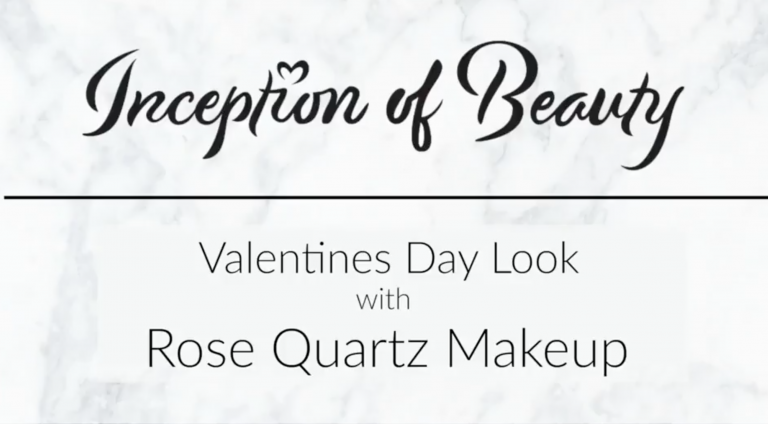 Rose Quartz Makeup Artist – Valentines look